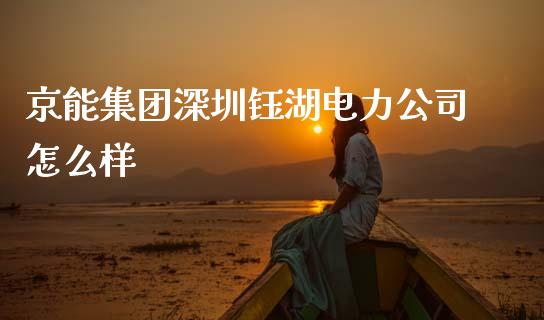 京能集团深圳钰湖电力公司怎么样_https://www.ltsssb.com_基金频道_第1张