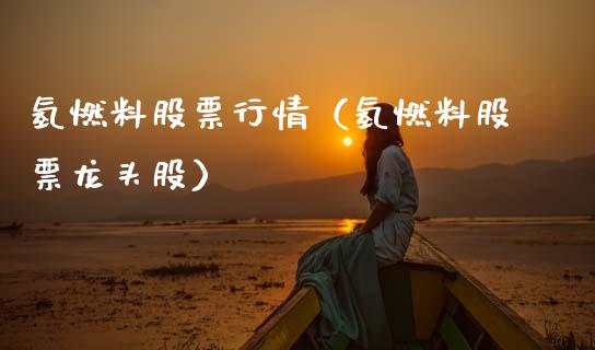 氢燃料股票行情（氢燃料股票龙头股）_https://www.ltsssb.com_股票理论_第1张