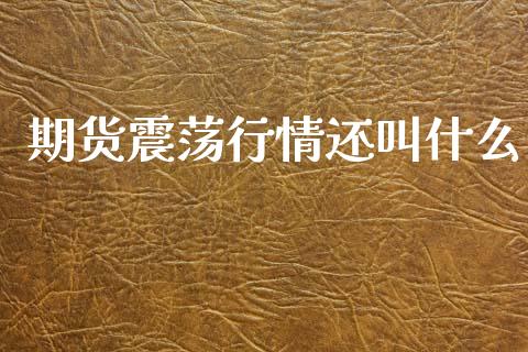 期货震荡行情还叫什么_https://www.ltsssb.com_期货在线_第1张