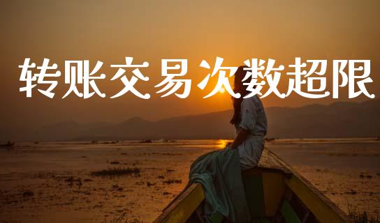 转账交易次数超限_https://www.ltsssb.com_新股数据_第1张
