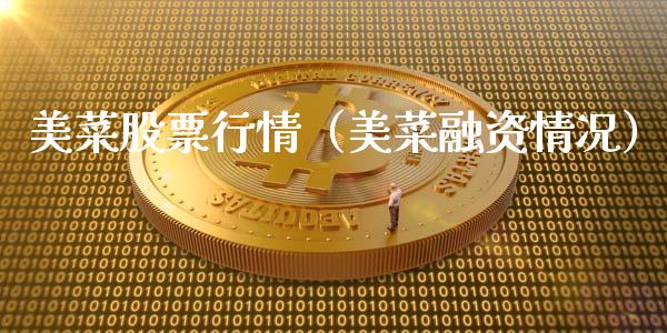 美菜股票行情（美菜融资情况）_https://www.ltsssb.com_股市分析_第1张
