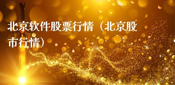 北京软件股票行情（北京股市行情）_https://www.ltsssb.com_股市分析_第1张