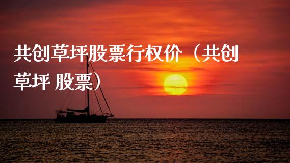 共创草坪股票行权价（共创草坪 股票）_https://www.ltsssb.com_新股数据_第1张