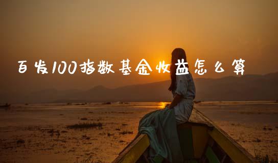 百发100指数基金收益怎么算_https://www.ltsssb.com_期货在线_第1张
