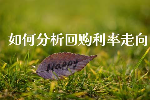如何分析回购利率走向_https://www.ltsssb.com_基金频道_第1张