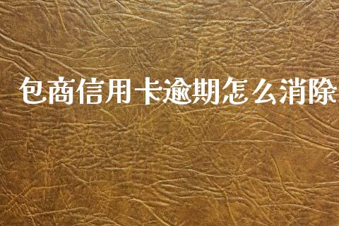 包商信用卡逾期怎么消除_https://www.ltsssb.com_期货密码_第1张