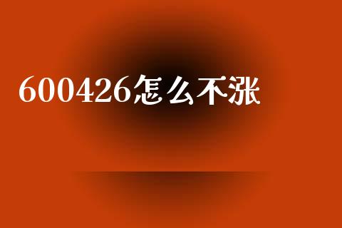600426怎么不涨_https://www.ltsssb.com_股票理论_第1张