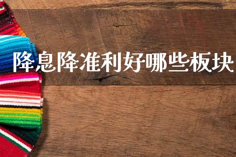 降息降准利好哪些板块_https://www.ltsssb.com_期货在线_第1张