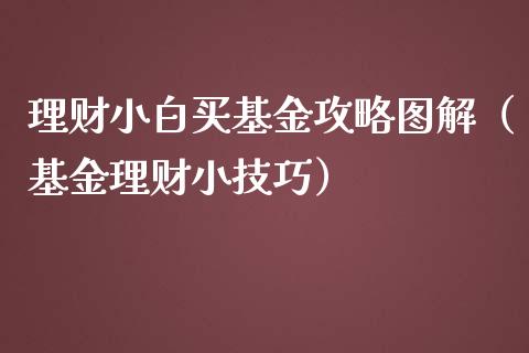 理财小白买基金攻略图解（基金理财小技巧）_https://www.ltsssb.com_基金频道_第1张