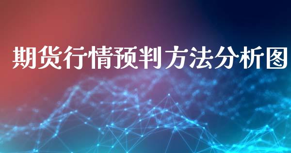 期货行情预判方法分析图_https://www.ltsssb.com_期货在线_第1张