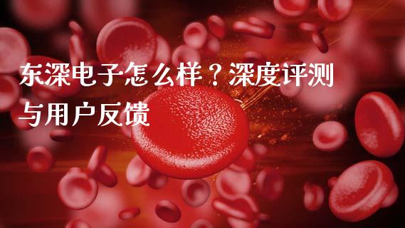 东深电子怎么样？深度评测与用户反馈_https://www.ltsssb.com_期货密码_第1张
