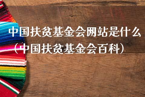 中国扶贫基金会网站是什么（中国扶贫基金会百科）_https://www.ltsssb.com_基金频道_第1张