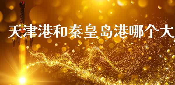天津港和秦皇岛港哪个大_https://www.ltsssb.com_国际财经_第1张