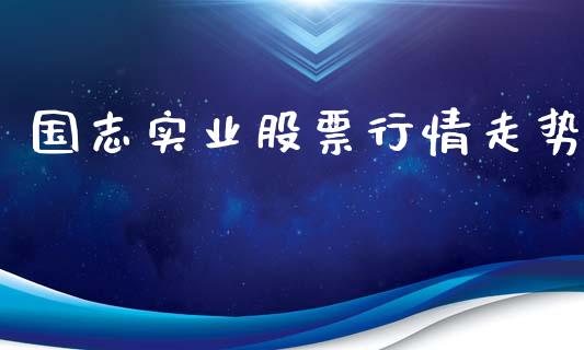 国志实业股票行情走势_https://www.ltsssb.com_股市分析_第1张