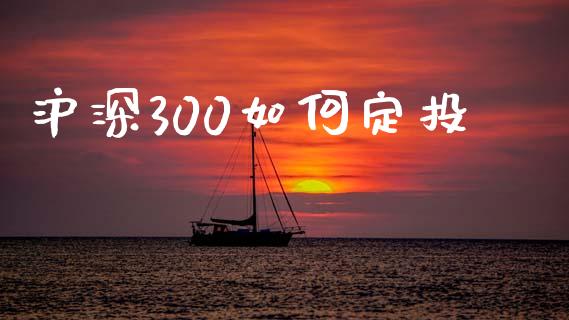沪深300如何定投_https://www.ltsssb.com_基金频道_第1张