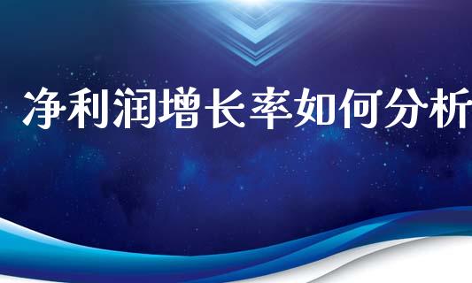 净利润增长率如何分析_https://www.ltsssb.com_期货在线_第1张