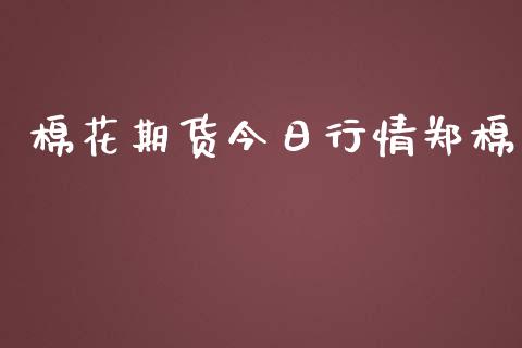 棉花期货今日行情郑棉_https://www.ltsssb.com_期货在线_第1张