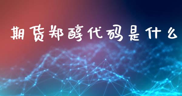 期货郑醇代码是什么_https://www.ltsssb.com_新股数据_第1张