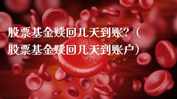 股票基金赎回几天到账?（股票基金赎回几天到账户）_https://www.ltsssb.com_基金频道_第1张