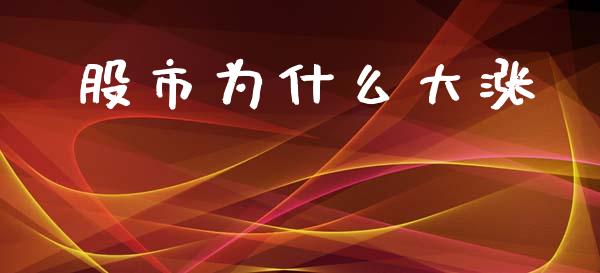 股市为什么大涨_https://www.ltsssb.com_期货密码_第1张