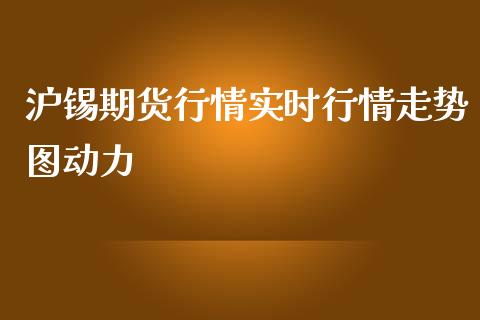 沪锡期货行情实时行情走势图动力_https://www.ltsssb.com_期货行情_第1张