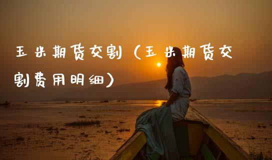 玉米期货交割（玉米期货交割费用明细）_https://www.ltsssb.com_期货密码_第1张
