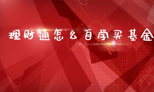 理财通怎么自学买基金_https://www.ltsssb.com_基金频道_第1张