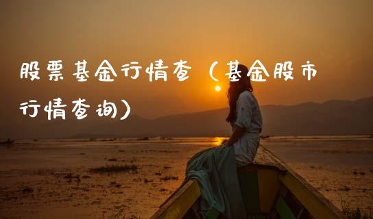 股票基金行情查（基金股市行情查询）_https://www.ltsssb.com_国际财经_第1张