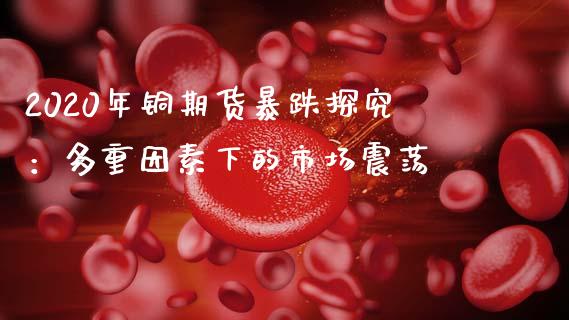 2020年铜期货暴跌探究：多重因素下的市场震荡_https://www.ltsssb.com_期货密码_第1张