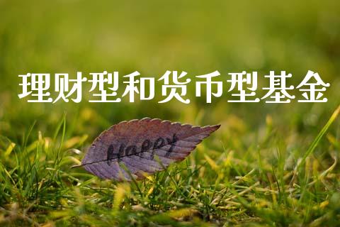 理财型和货币型基金_https://www.ltsssb.com_基金频道_第1张