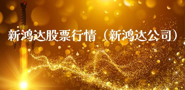 新鸿达股票行情（新鸿达公司）_https://www.ltsssb.com_股市分析_第1张
