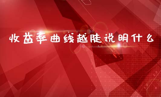 收益率曲线越陡说明什么_https://www.ltsssb.com_股市分析_第1张