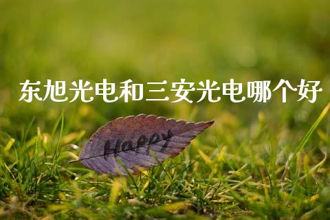 东旭光电和三安光电哪个好_https://www.ltsssb.com_国际财经_第1张