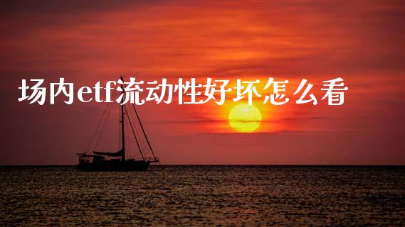 场内etf流动性好坏怎么看_https://www.ltsssb.com_期货行情_第1张