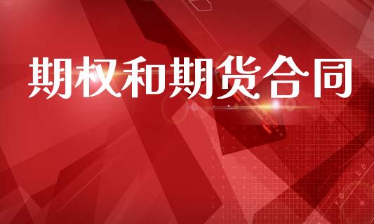 期权和期货合同_https://www.ltsssb.com_国际财经_第1张