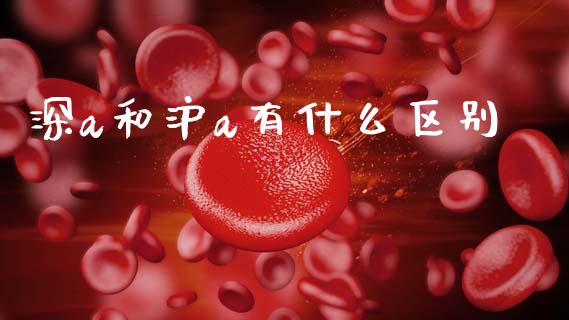 深a和沪a有什么区别_https://www.ltsssb.com_期货在线_第1张