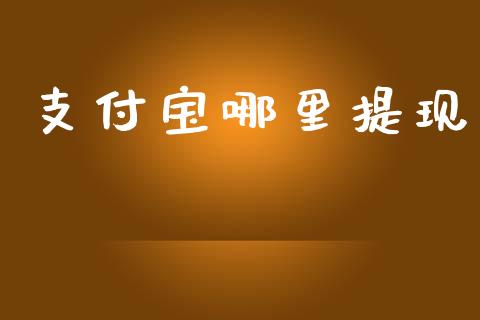 支付宝哪里提现_https://www.ltsssb.com_期货密码_第1张