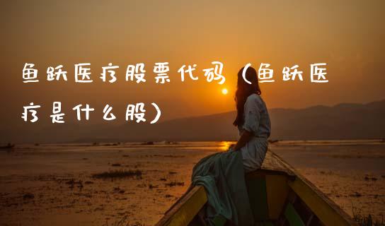 鱼跃医疗股票代码（鱼跃医疗是什么股）_https://www.ltsssb.com_股票理论_第1张