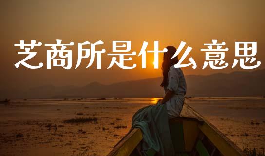芝商所是什么意思_https://www.ltsssb.com_期货行情_第1张