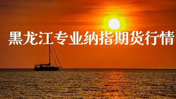 黑龙江专业纳指期货行情_https://www.ltsssb.com_期货密码_第1张