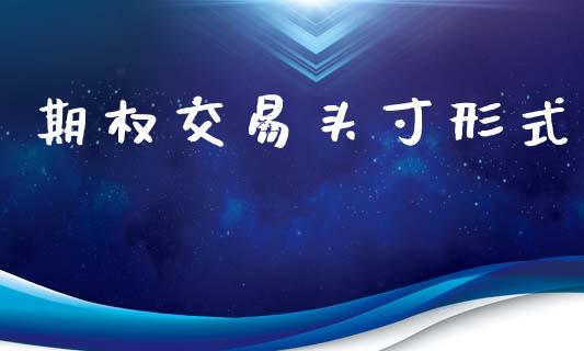 期权交易头寸形式_https://www.ltsssb.com_股市分析_第1张