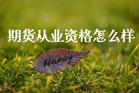 期货从业资格怎么样_https://www.ltsssb.com_国际财经_第1张