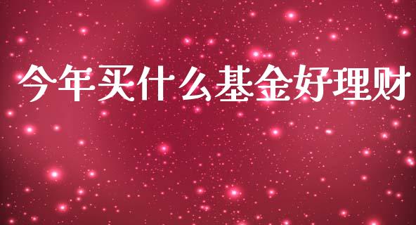 今年买什么基金好理财_https://www.ltsssb.com_基金频道_第1张