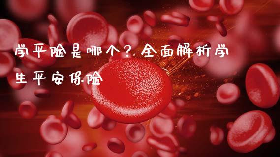 学平险是哪个？全面解析学生平安保险_https://www.ltsssb.com_期货行情_第1张