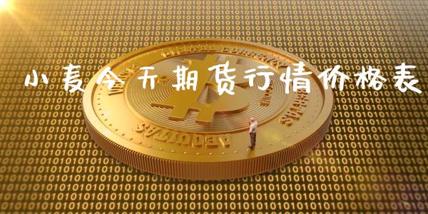 小麦今天期货行情价格表_https://www.ltsssb.com_期货密码_第1张