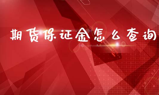 期货保证金怎么查询_https://www.ltsssb.com_基金频道_第1张