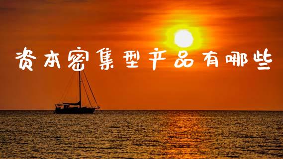 资本密集型产品有哪些_期货行情_第1张_IT财经网 资本密集型产品有哪些_https://www.ltsssb.com_期货行情_第1张