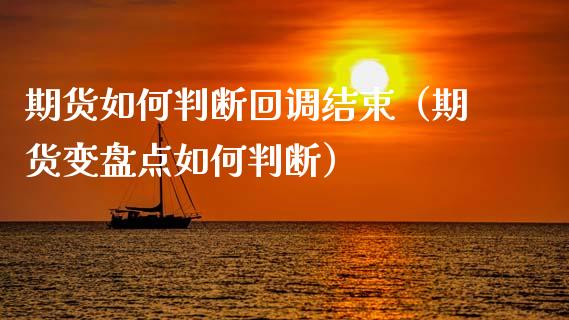 期货如何判断回调结束（期货变盘点如何判断）_https://www.ltsssb.com_期货密码_第1张