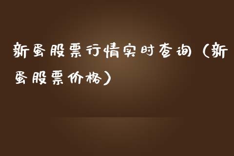 新蛋股票行情实时查询（新蛋股票价格）_https://www.ltsssb.com_股票理论_第1张