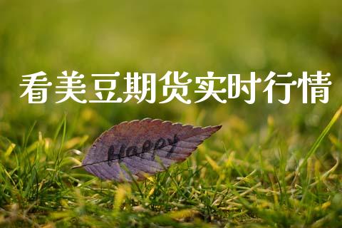 看美豆期货实时行情_https://www.ltsssb.com_期货在线_第1张